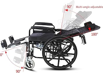 Amazon | 6位調整リクライニング折りたたみ背もたれアームコンフォート